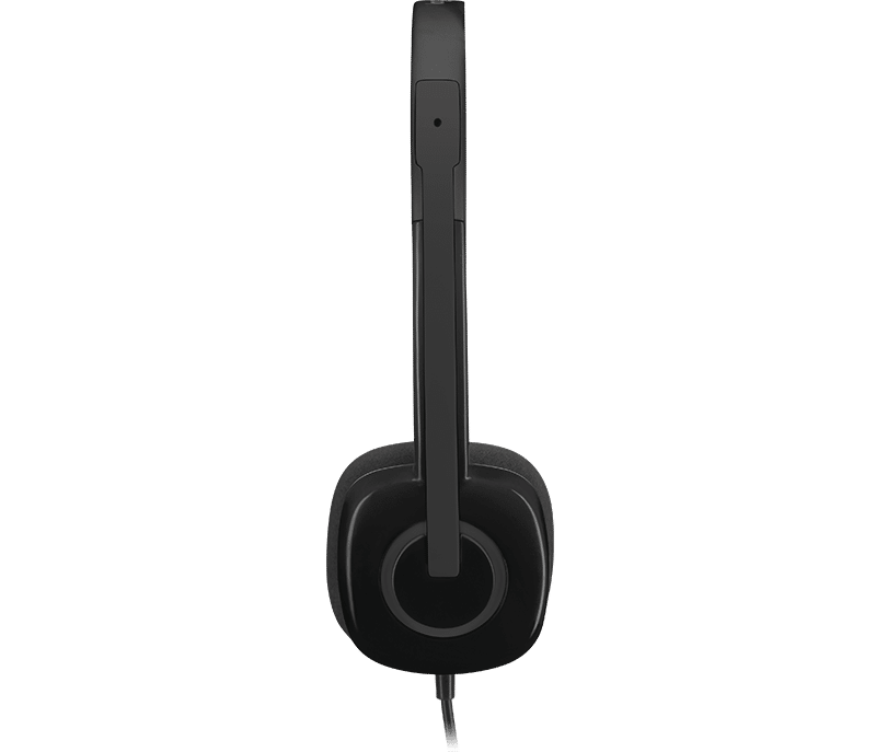 Tempel fjerkræ Forfalske Logitech H151 On Ear Stereo Headset - Black - Net Universe Shop